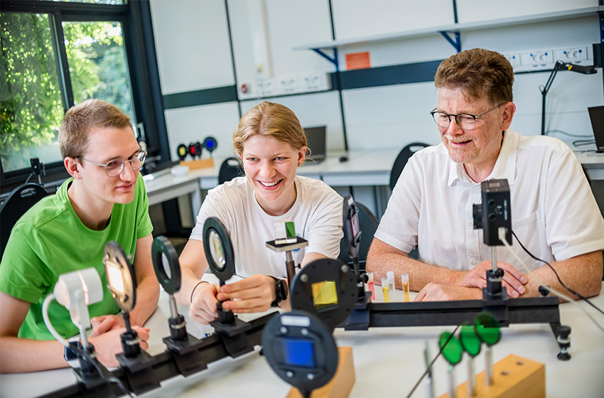 Instrument im Physiklabor