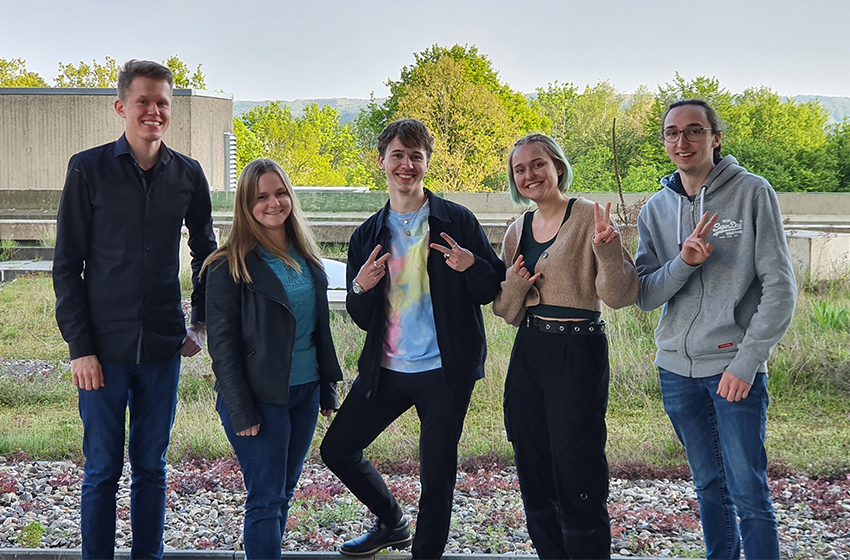 Gruppenbild der Scouts des Studiennetzwerks